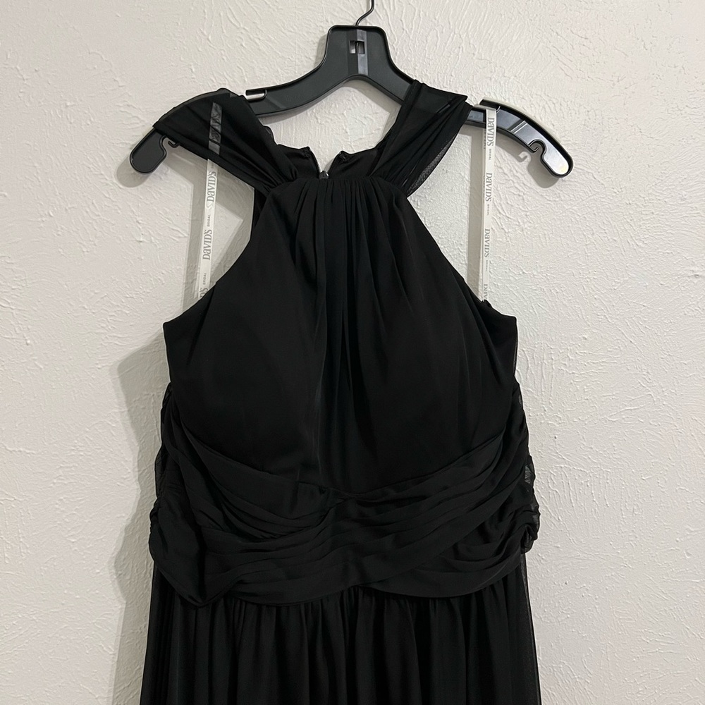 Black David’s Bridal Bridesmaid dress
